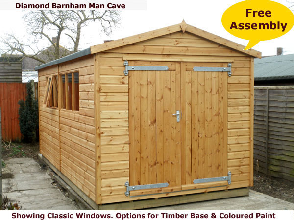 Shows image of Diamond Barnham Apex man cave