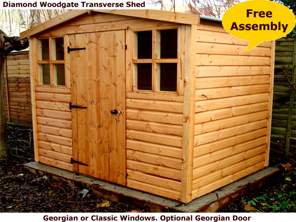 Image of Diamond Woodgate shed