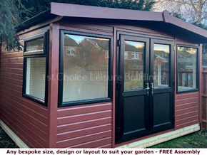 image of image of Regent apex bespoke outdoor office shed