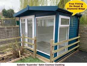 Sadolin Superdec Cosmos Wood Stain - 1st Choice Leisure Buildings