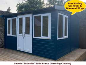 Sadolin Superdec Prince Charming Stain - 1st Choice Leisure Buildings