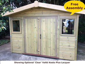 Valtti Kesto Plus Clear Stain - 1st Choice Leisure Buildings