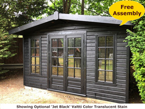 Valtti Jey Black Wood Stain - 1st Choice Leisure Buildings