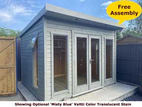 Valtti Misty Blue  Stain - 1st Choice Leisure Buildings