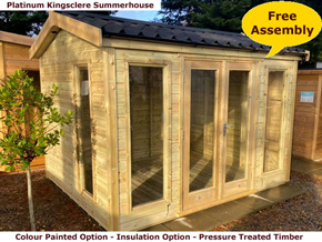 image of Platinum Kingclere summerhouse