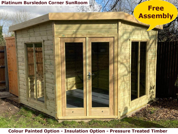 image of Platinum corner summerhouse