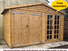  image of Summerhouse Garage Workshop Combo